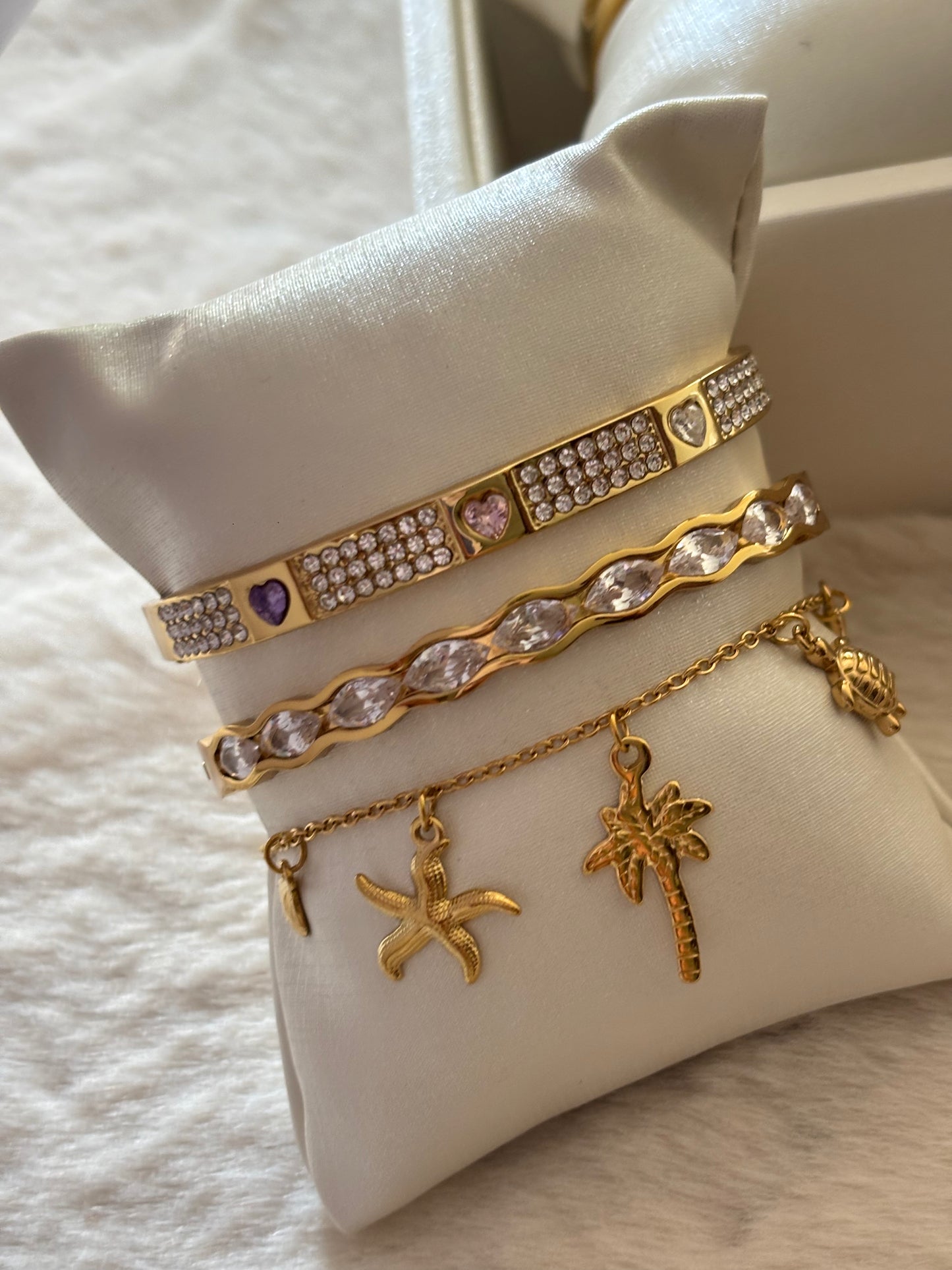 Beach Bae Bracelet Stack