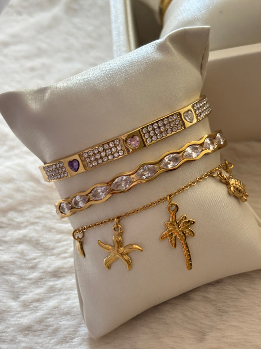 Beach Bae Bracelet Stack