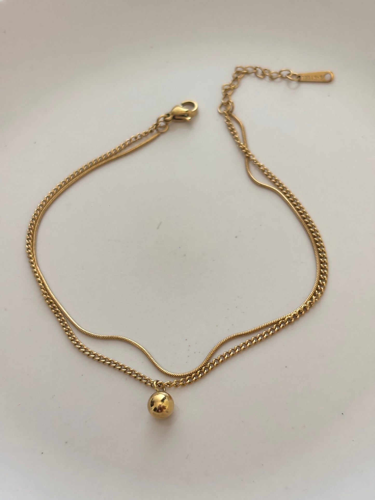 Hailey Layered Anklet