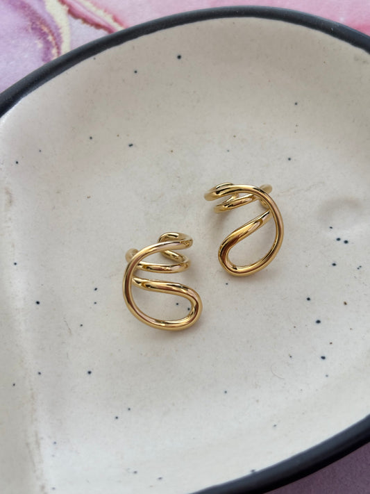 Willy Ear cuff - Stainless Steel