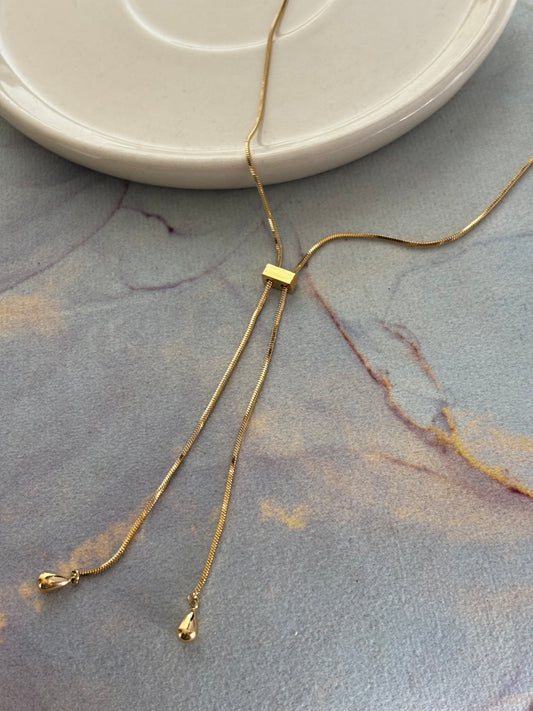 Pull up-Drop Necklace