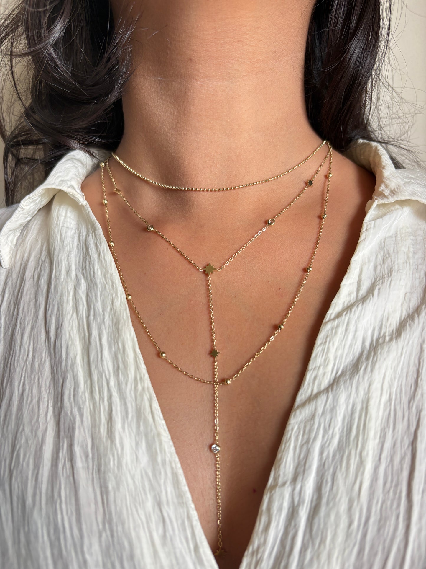 Shinning Layered Necklace