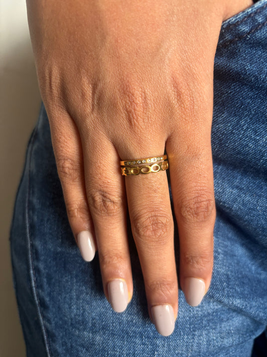 Noel Studded Ring