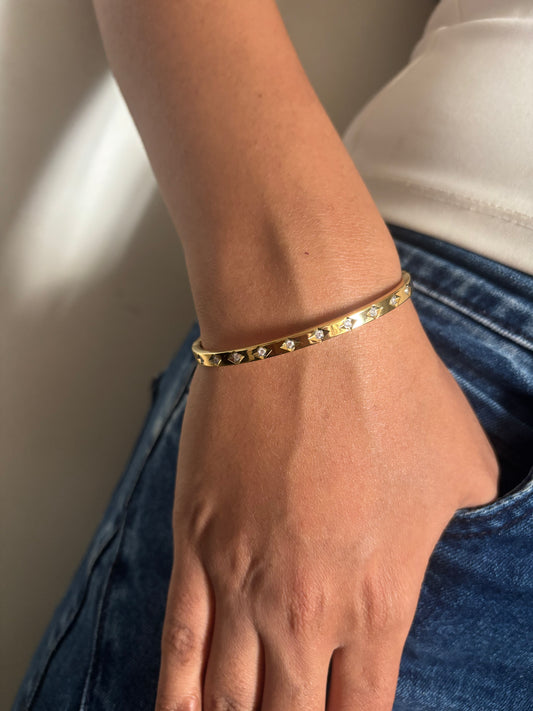 Kate Sleek Studded Bracelet