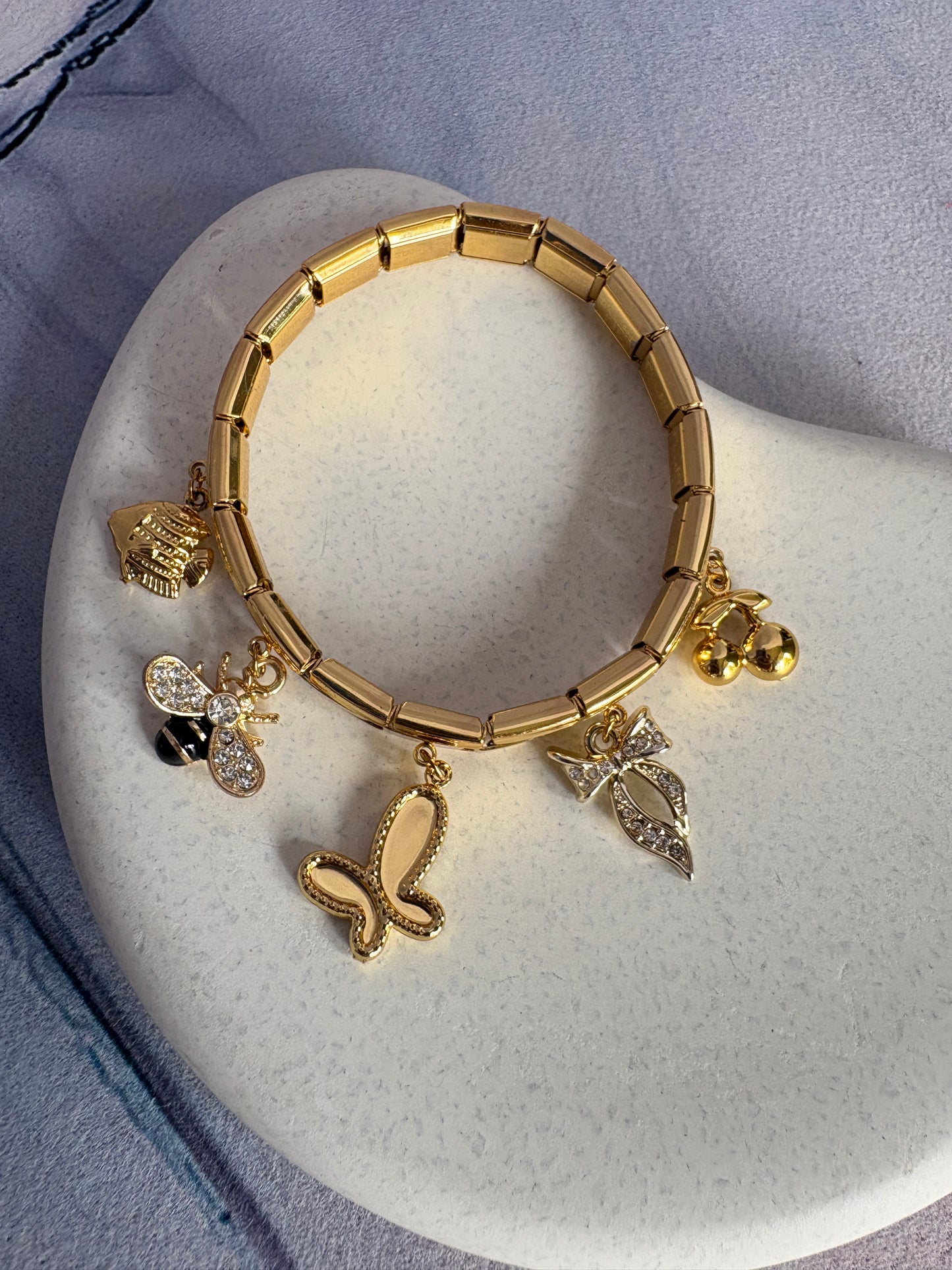 Bee Charm Watch Strap