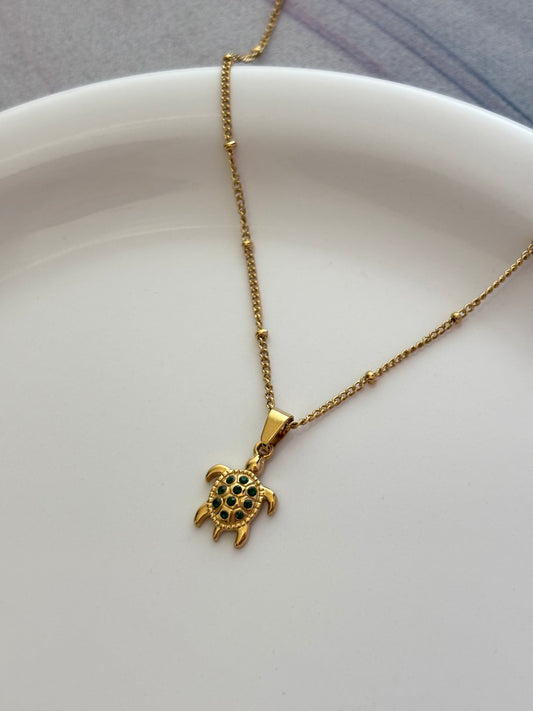 Emmy Turtle Necklace