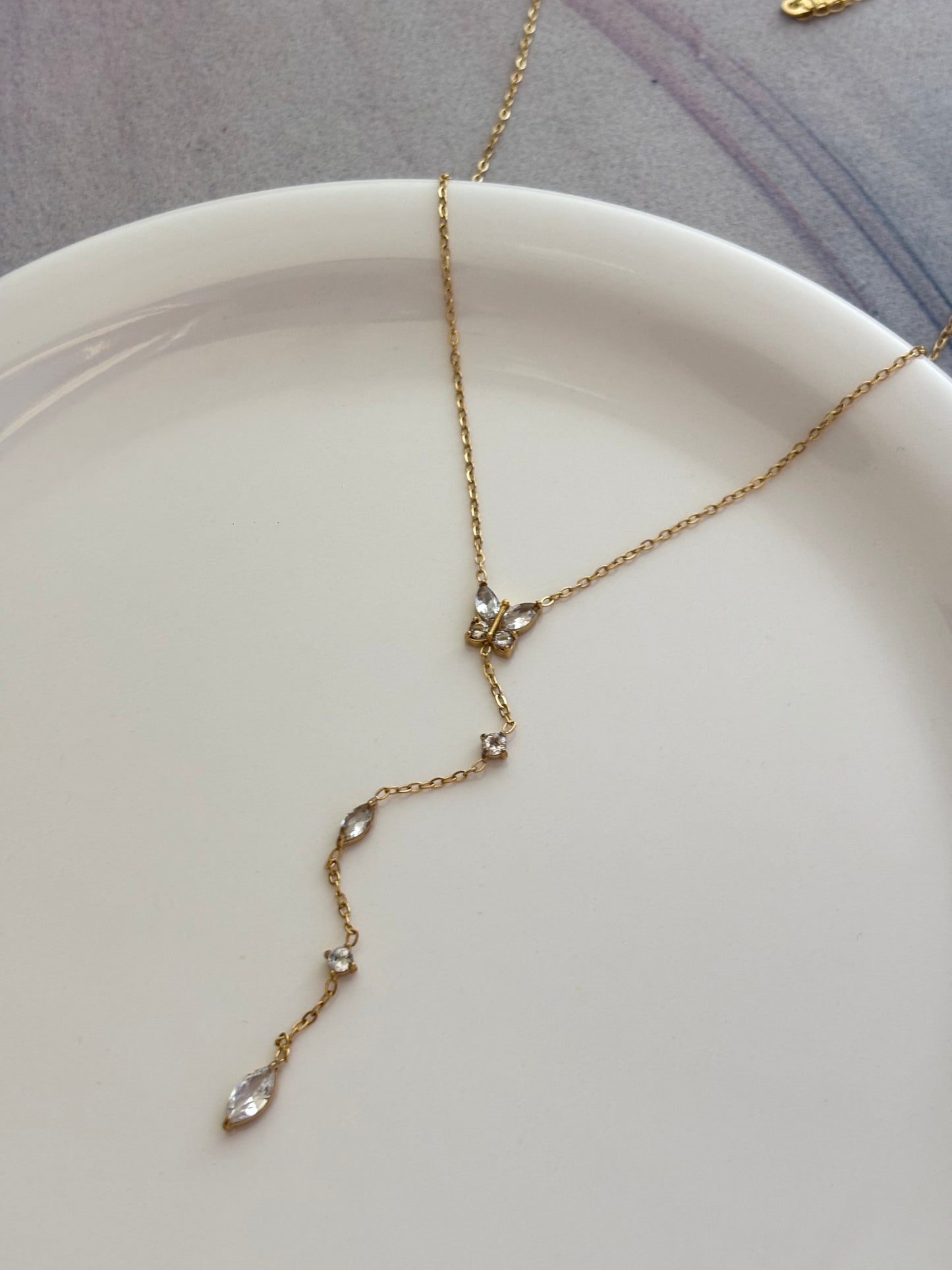 Lea Story Y Necklace
