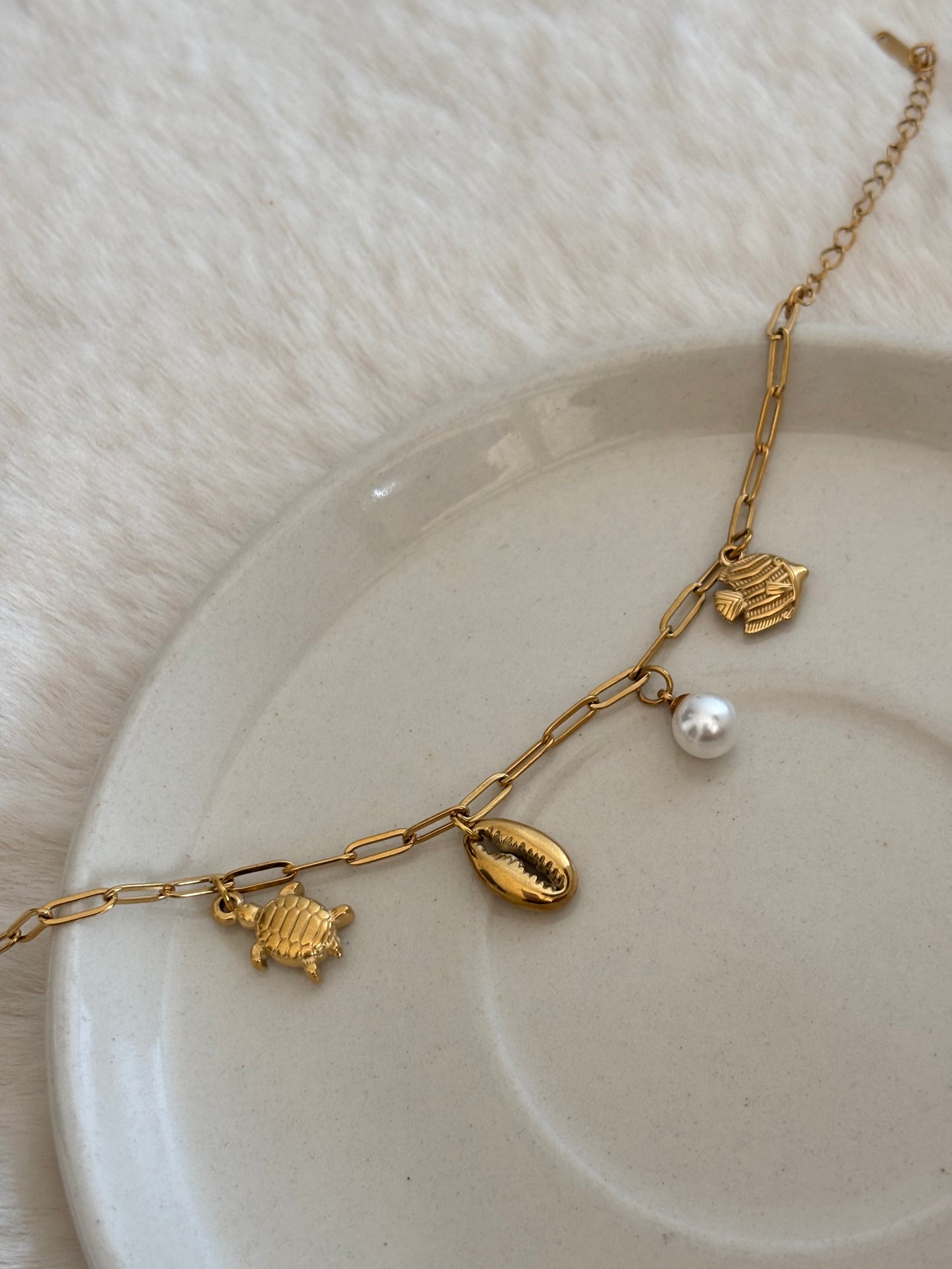 Sea 4 Charms Bracelet