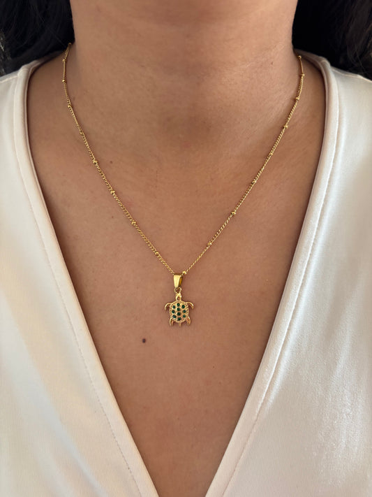 Emmy Turtle Necklace