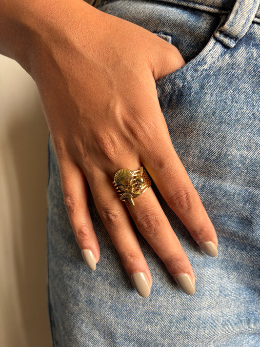 Ocean Ring -Size 7