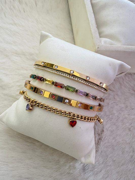 Sugar-Pop Spark bracelet Stack