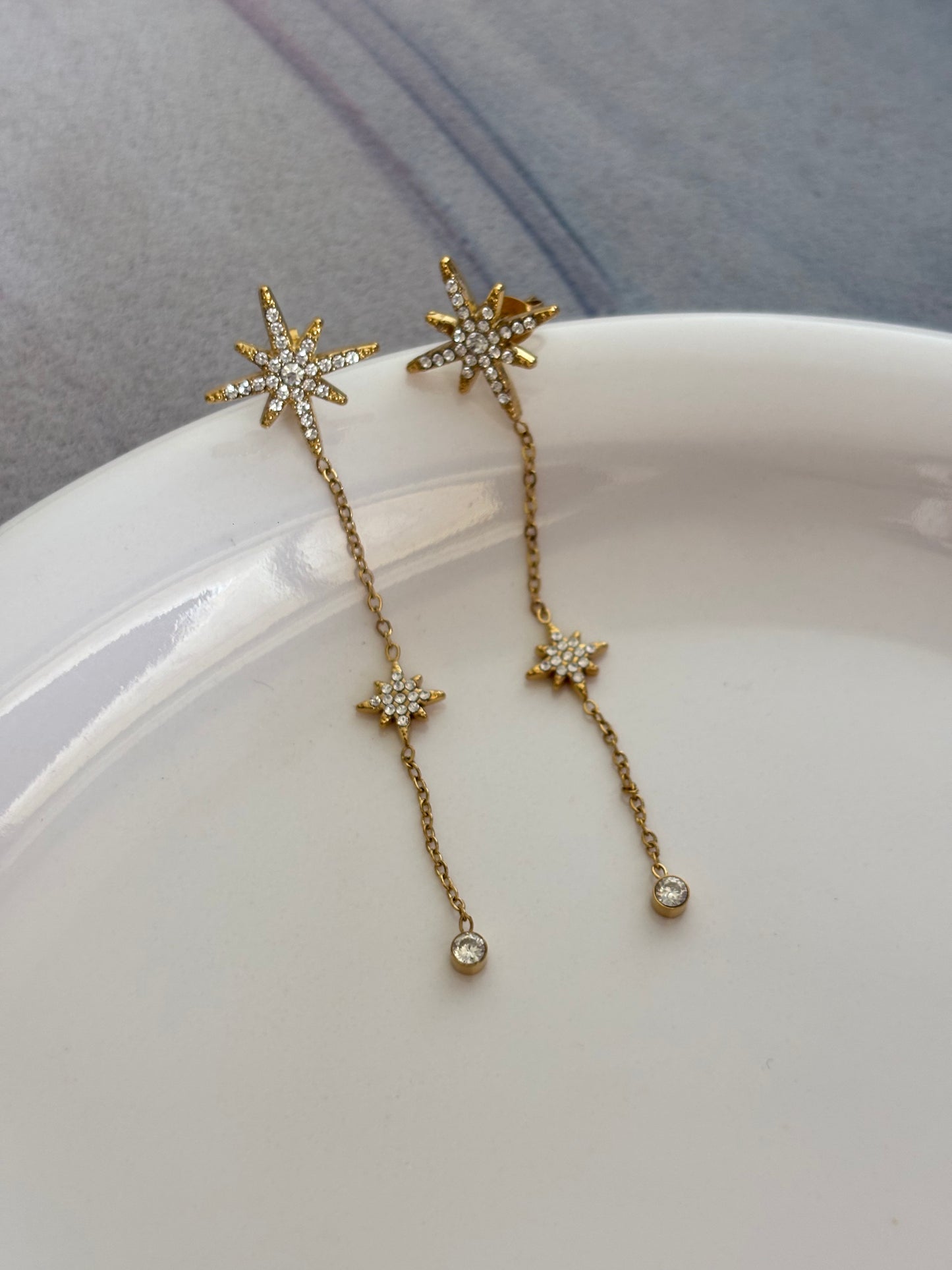 Starbud Chain Earring