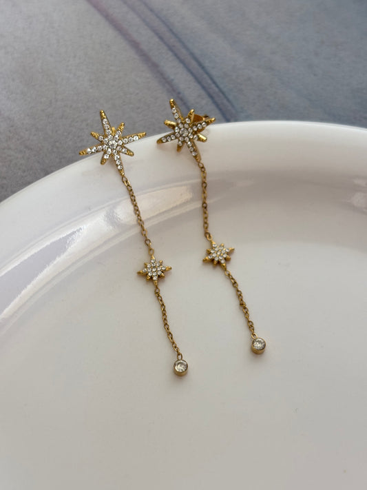 Starbud Chain Earring