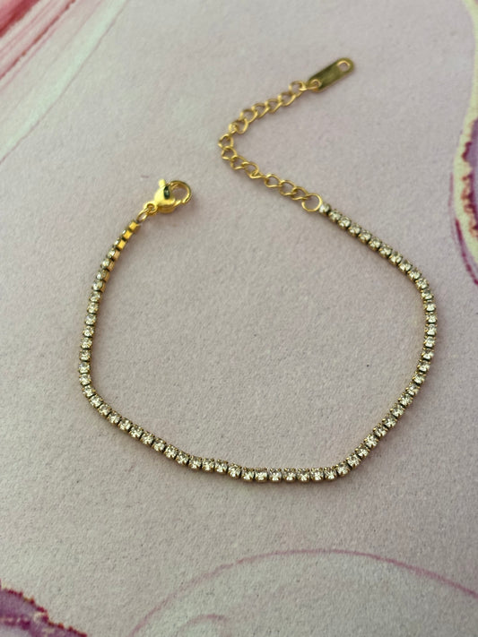Sterling Tennis Bracelet