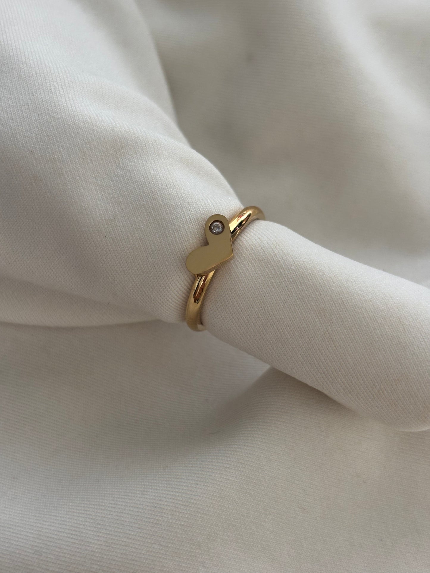 Bling Heart Ring