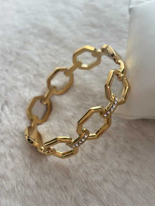 Hexa studded Bracelet