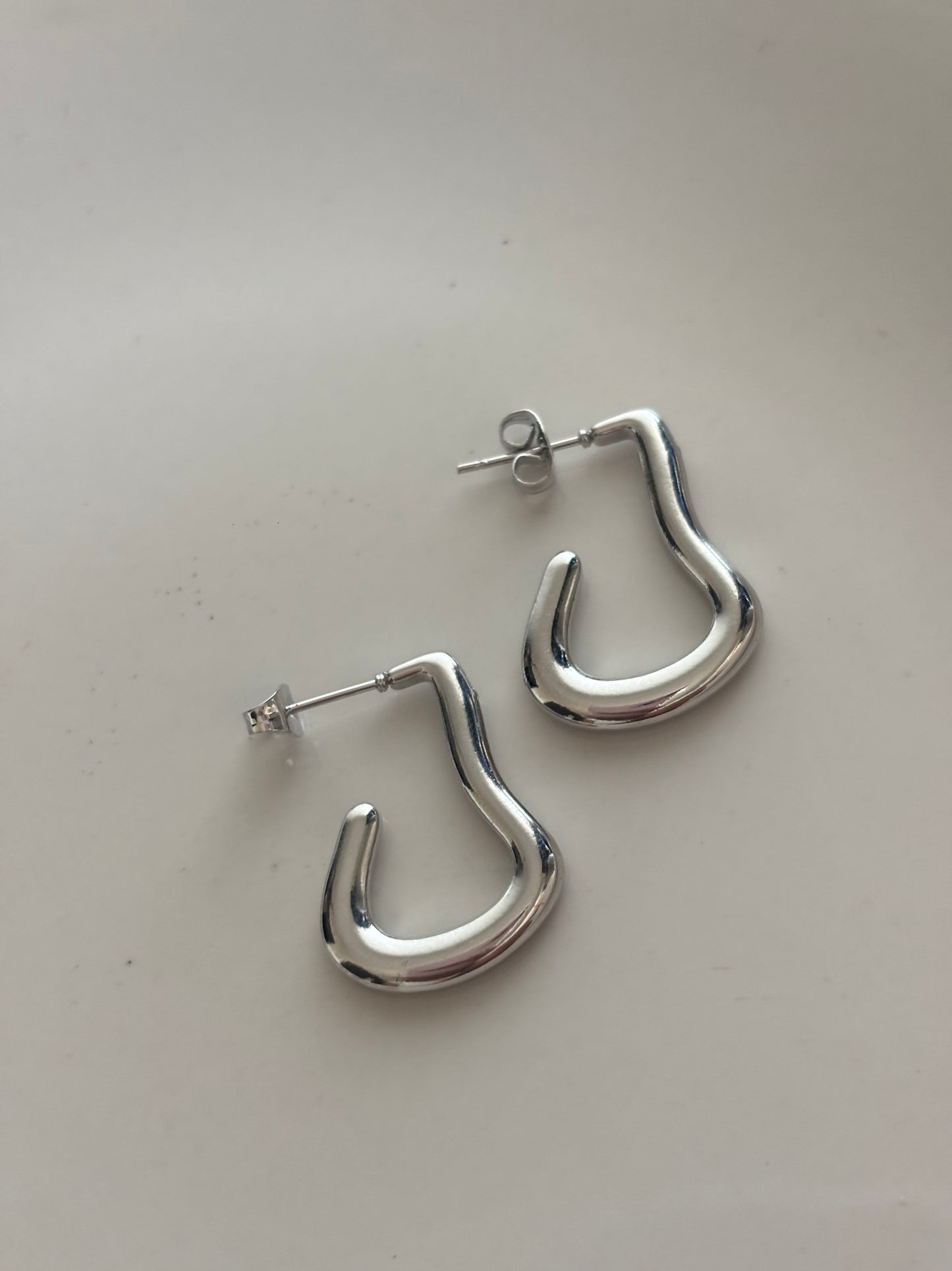Silver Hoops Combo -1 Stainless Steel