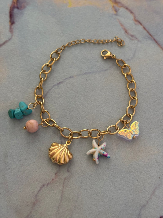 Lana Ocean Charm Bracelet