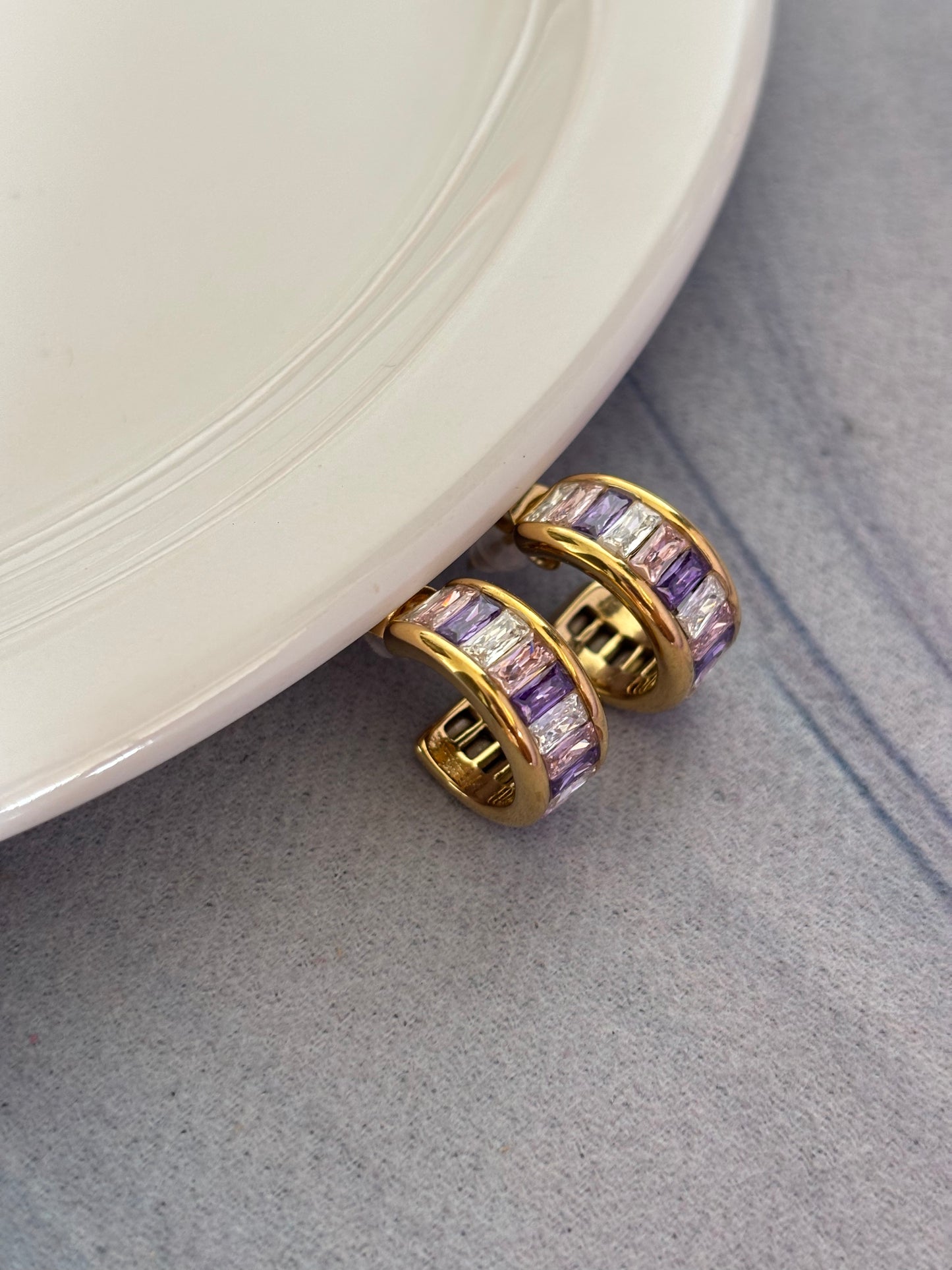 Purple Delight Earring