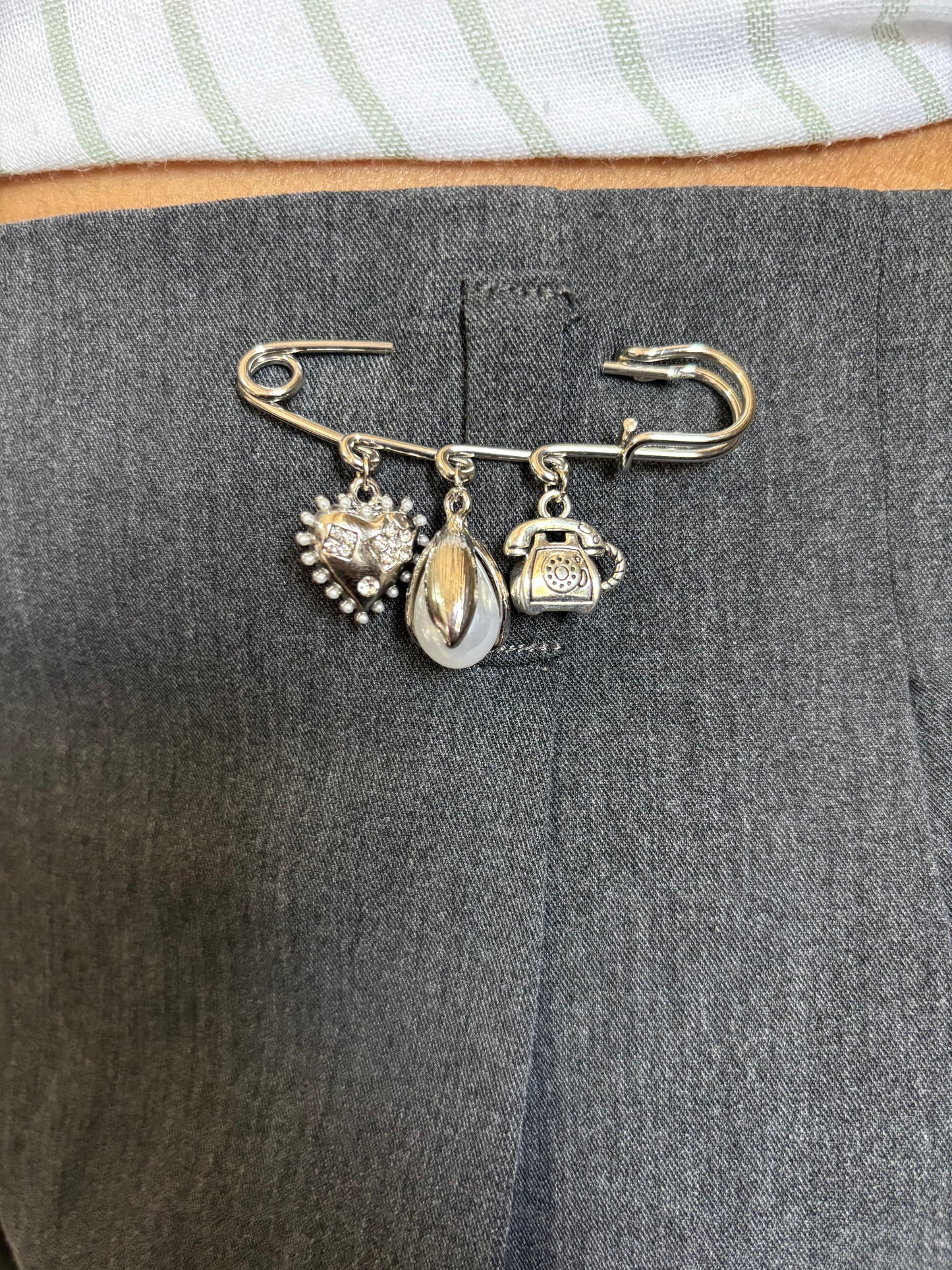 Retro Charm Brooch