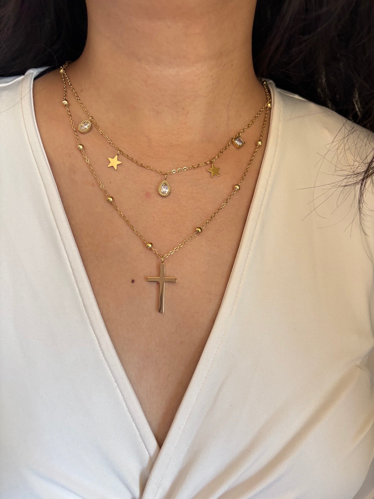 Faith Layer Necklace