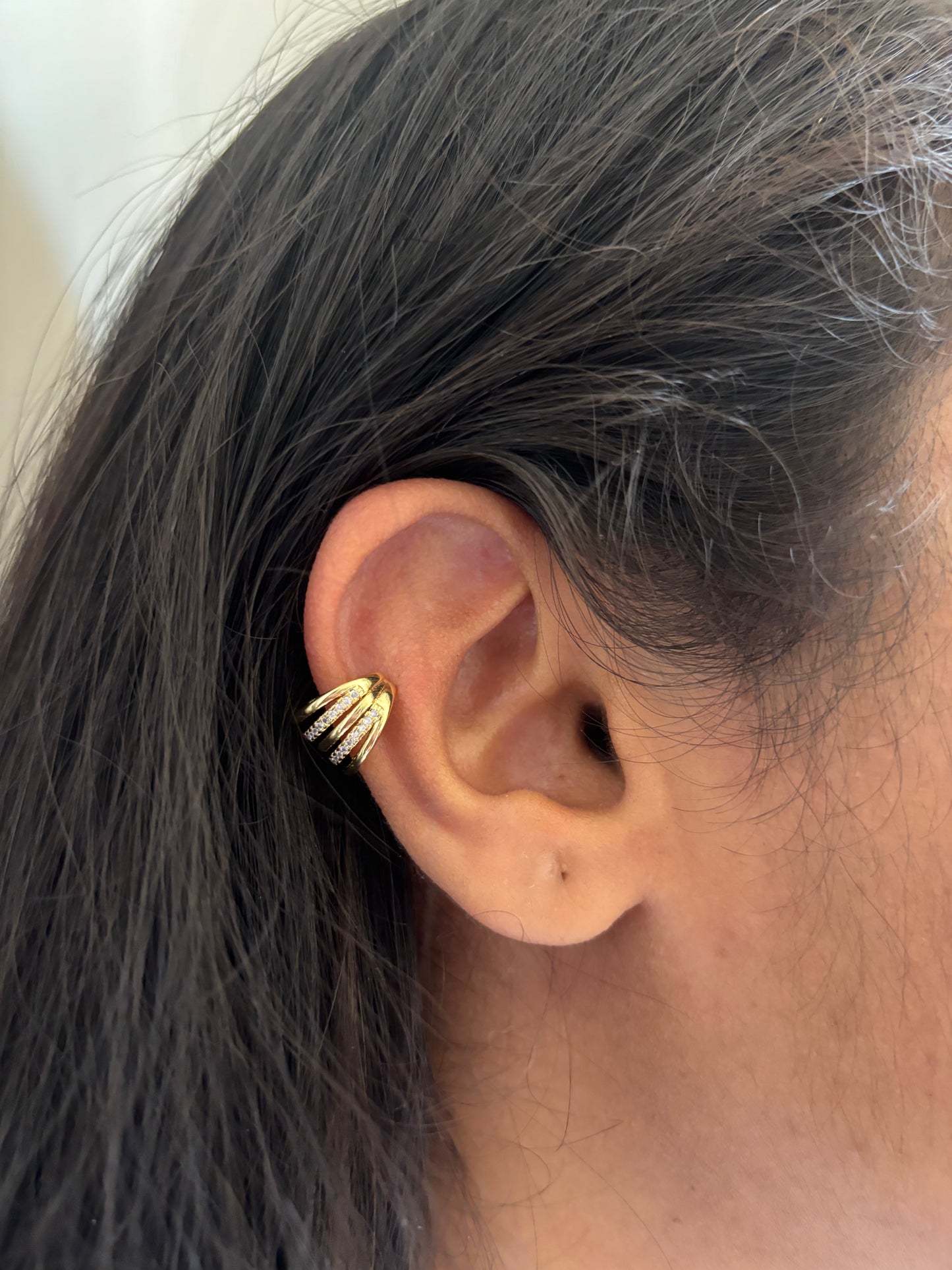Moana Earcuff - Brass