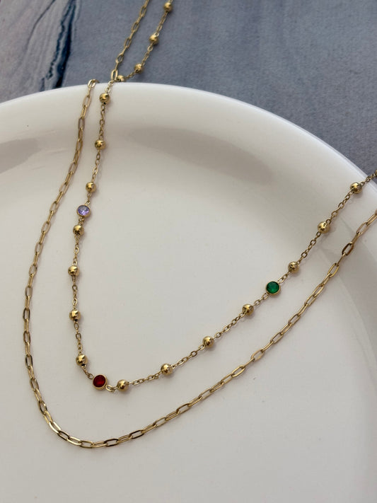Bella Bloom Layered necklace