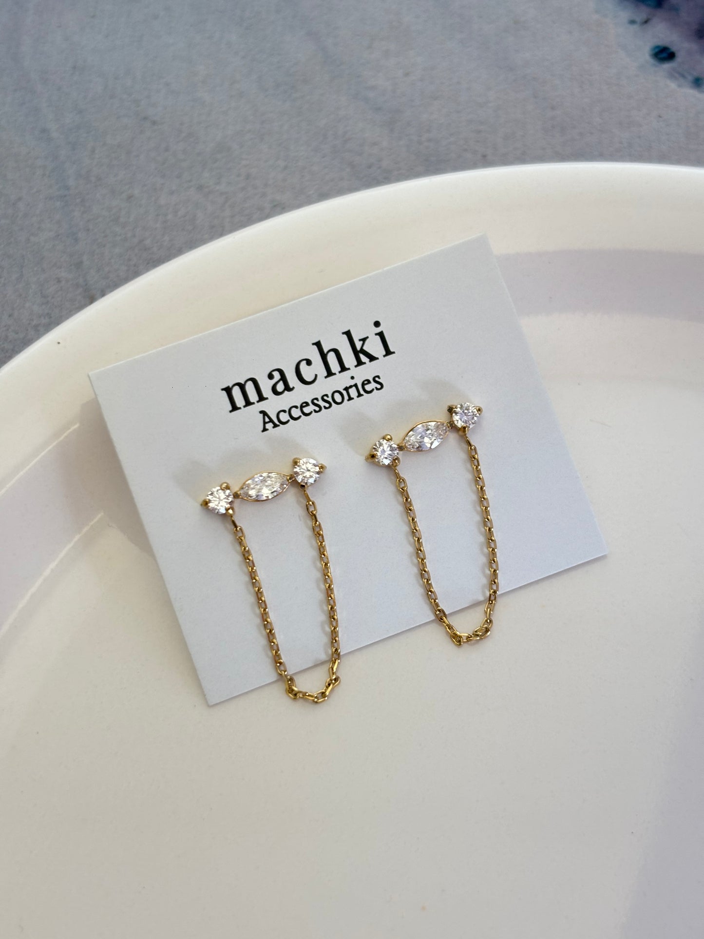 Starlit Chain Earring