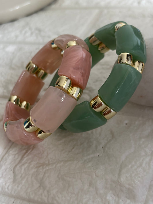 Pastel Acrylic Bracelet