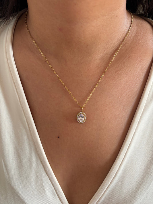 Sparkle Halo Necklace