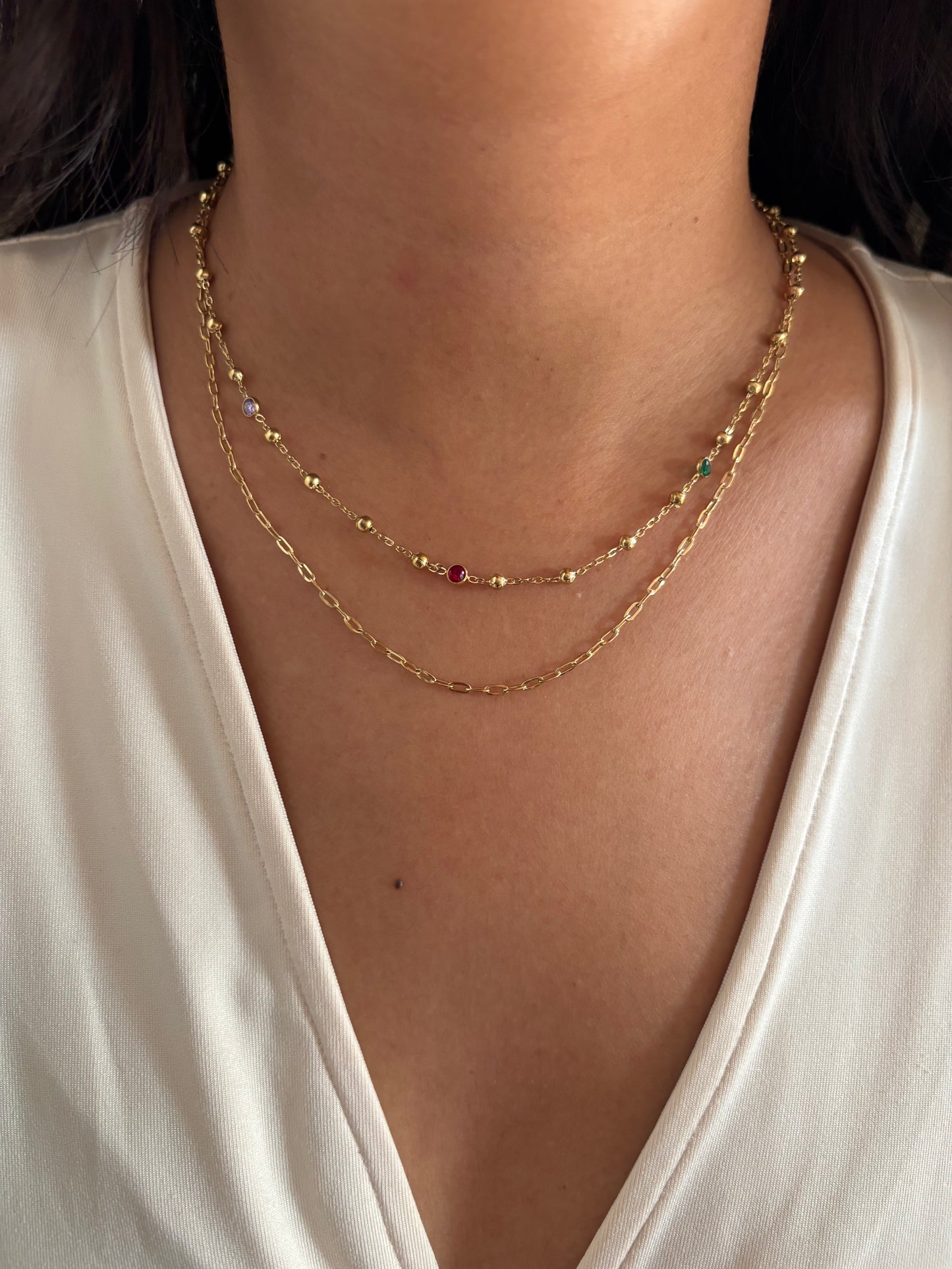 Bella Bloom Layered necklace