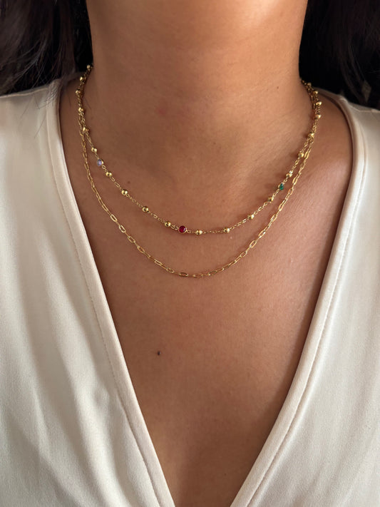 Bella Bloom Layered necklace