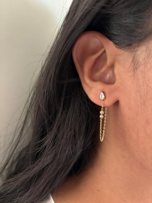 Glimmer Ear chain