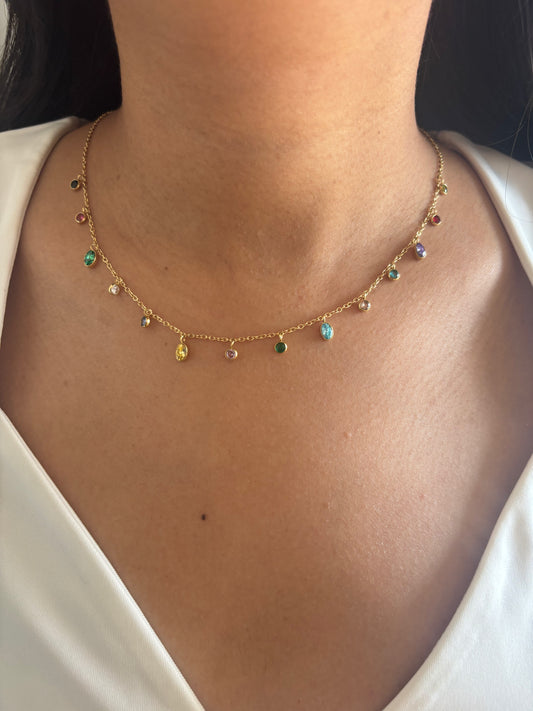 Auleria Multi-studded Necklace