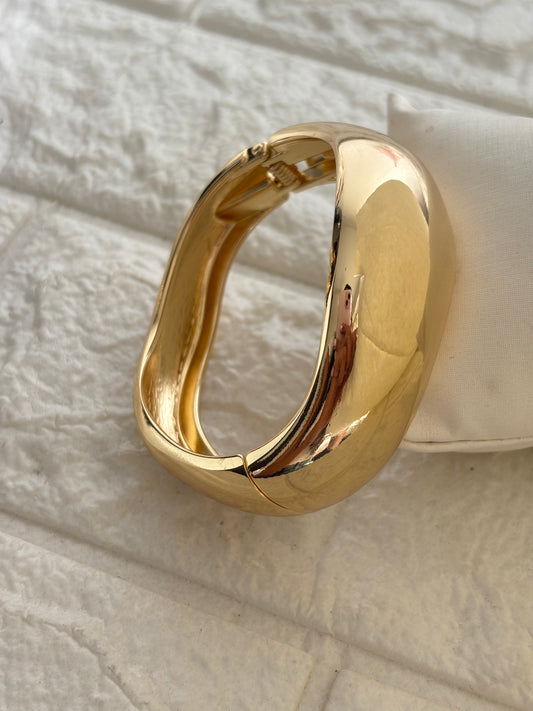 Reversible Brass Bracelet