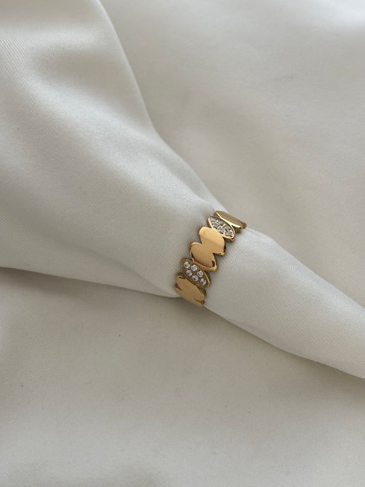 Tiara Studded Ring