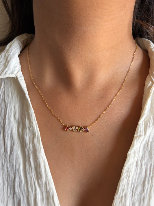 Luxe Miren Studded Necklace