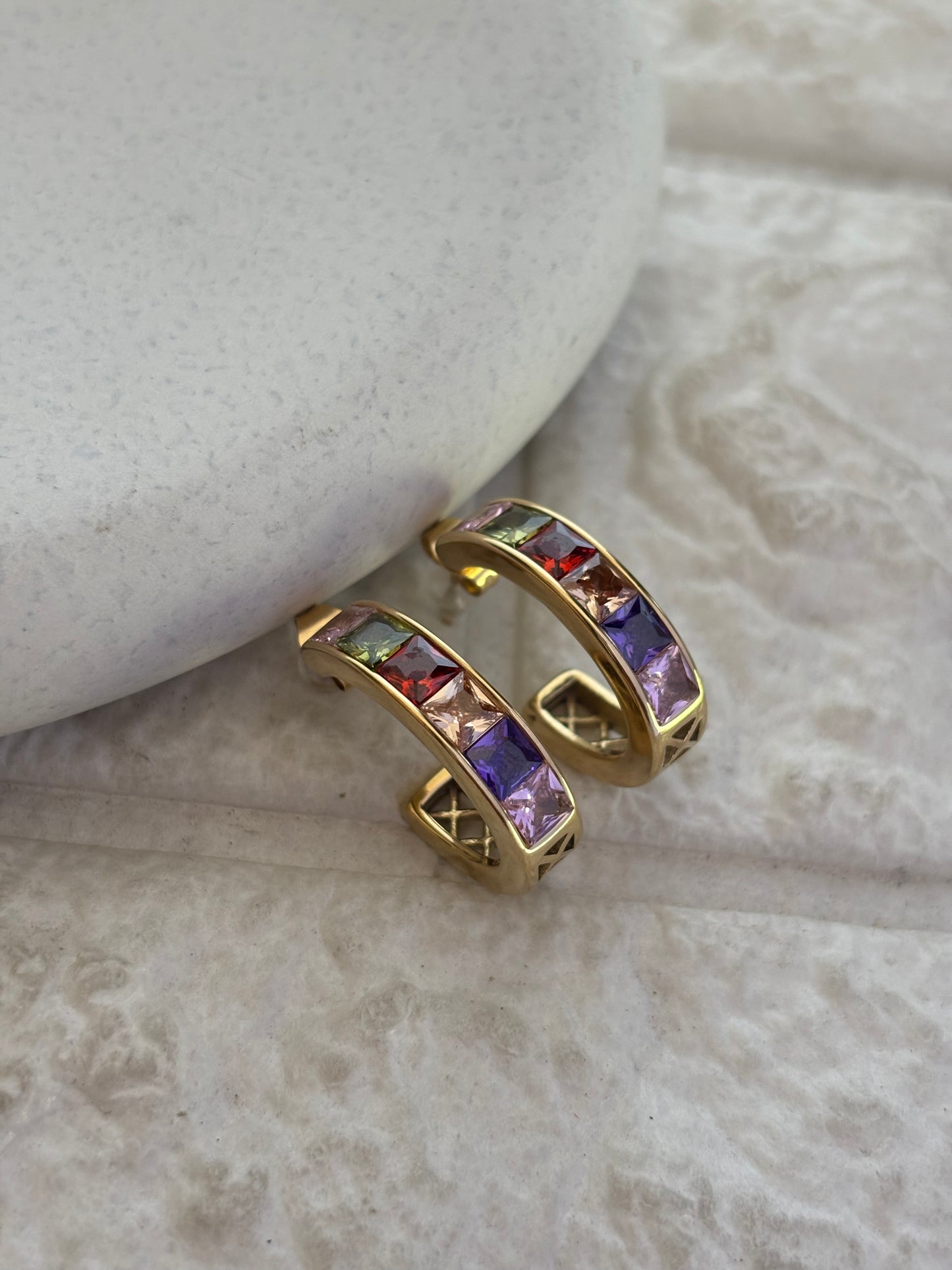 Della Multi-color Earrings