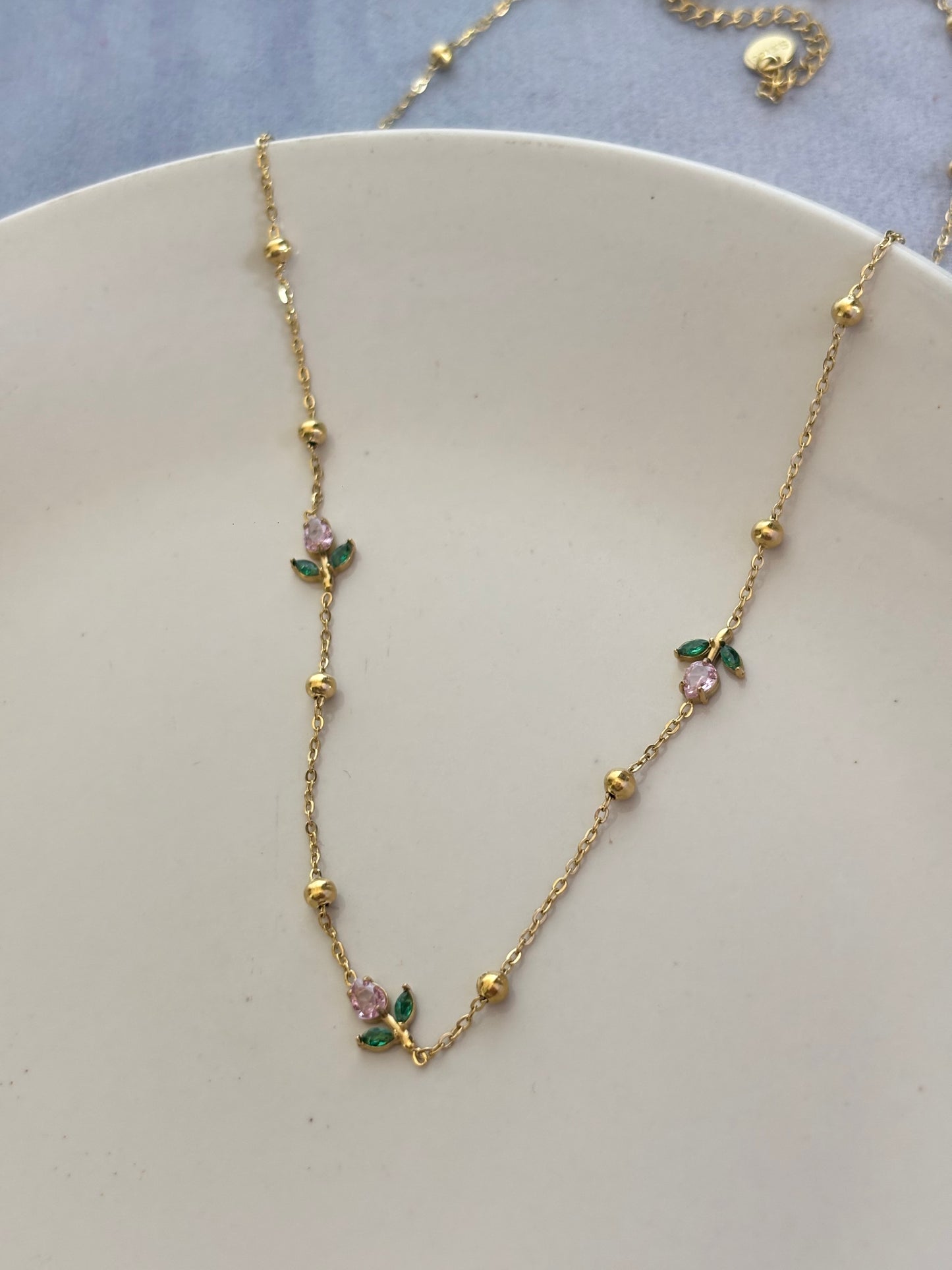 Tulip Pink Necklace