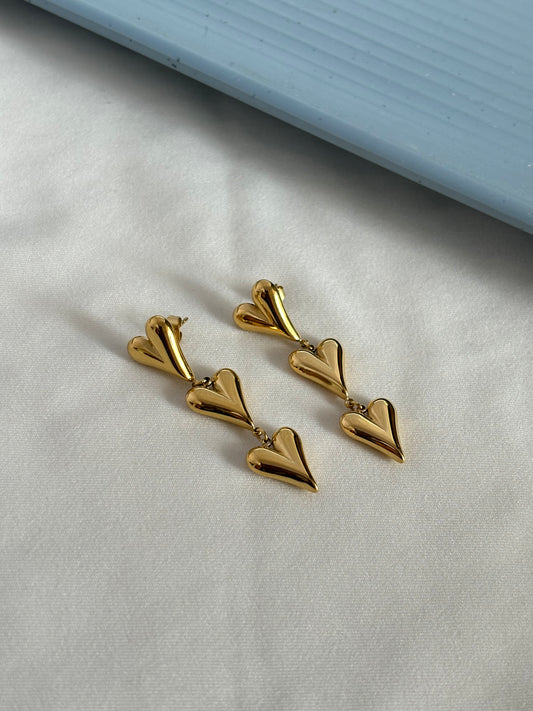 Heart Dangler Gold