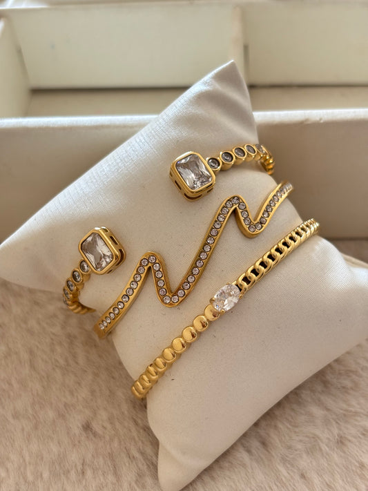 The Glam Bracelet Stack