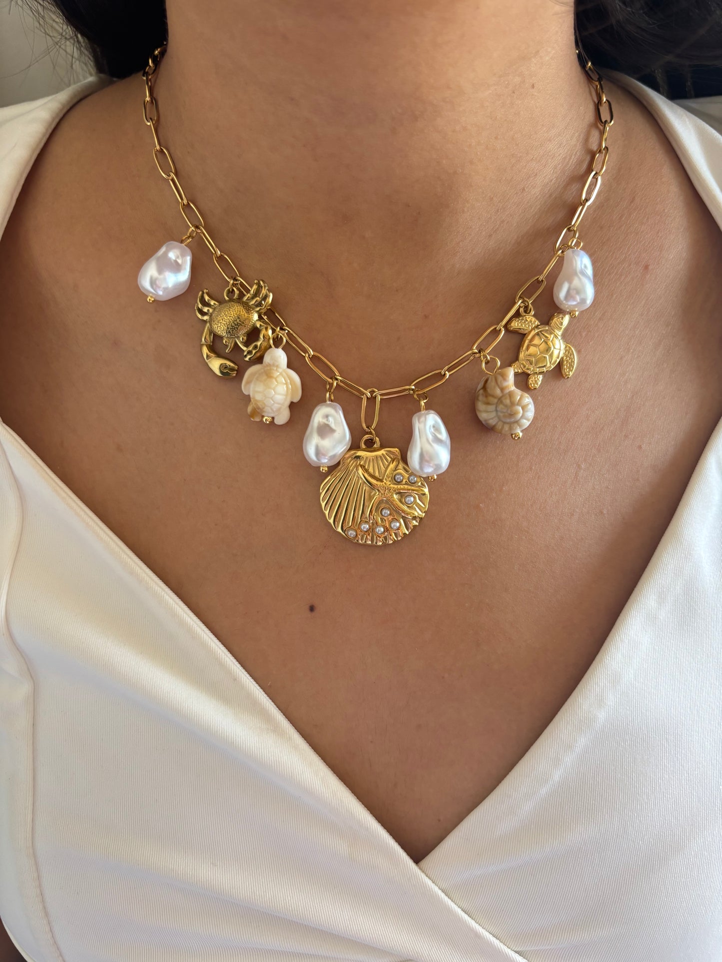 Shell Treasure Necklace