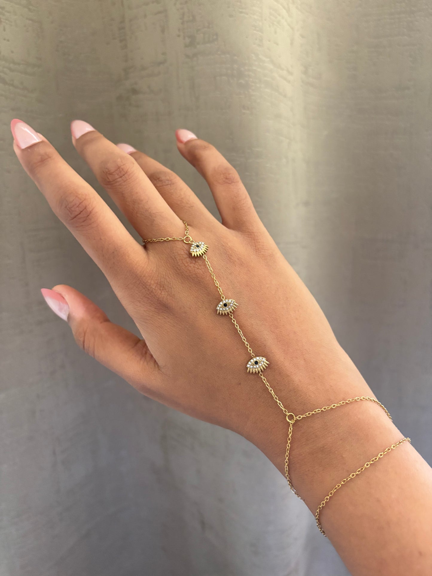 Luna Evil Eye Hand Chain