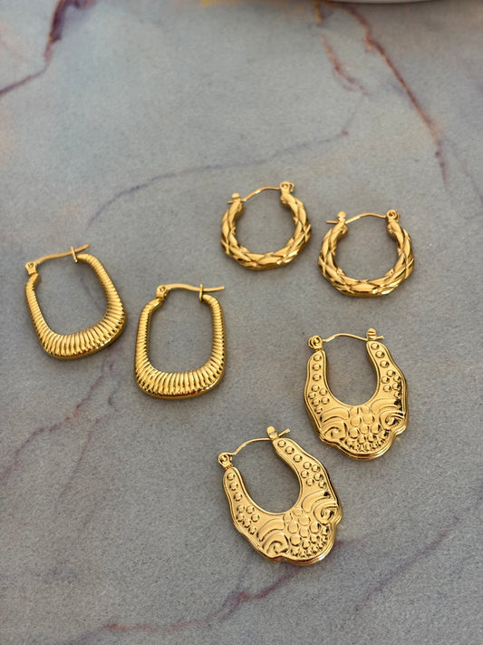 Hoops Combo 2 - Stainless Steel