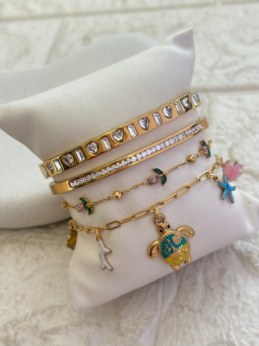Turtle Cove Bracelet Stack