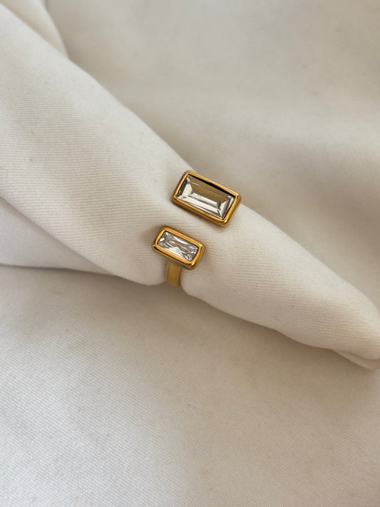 Meraki Clear Adjustable Ring