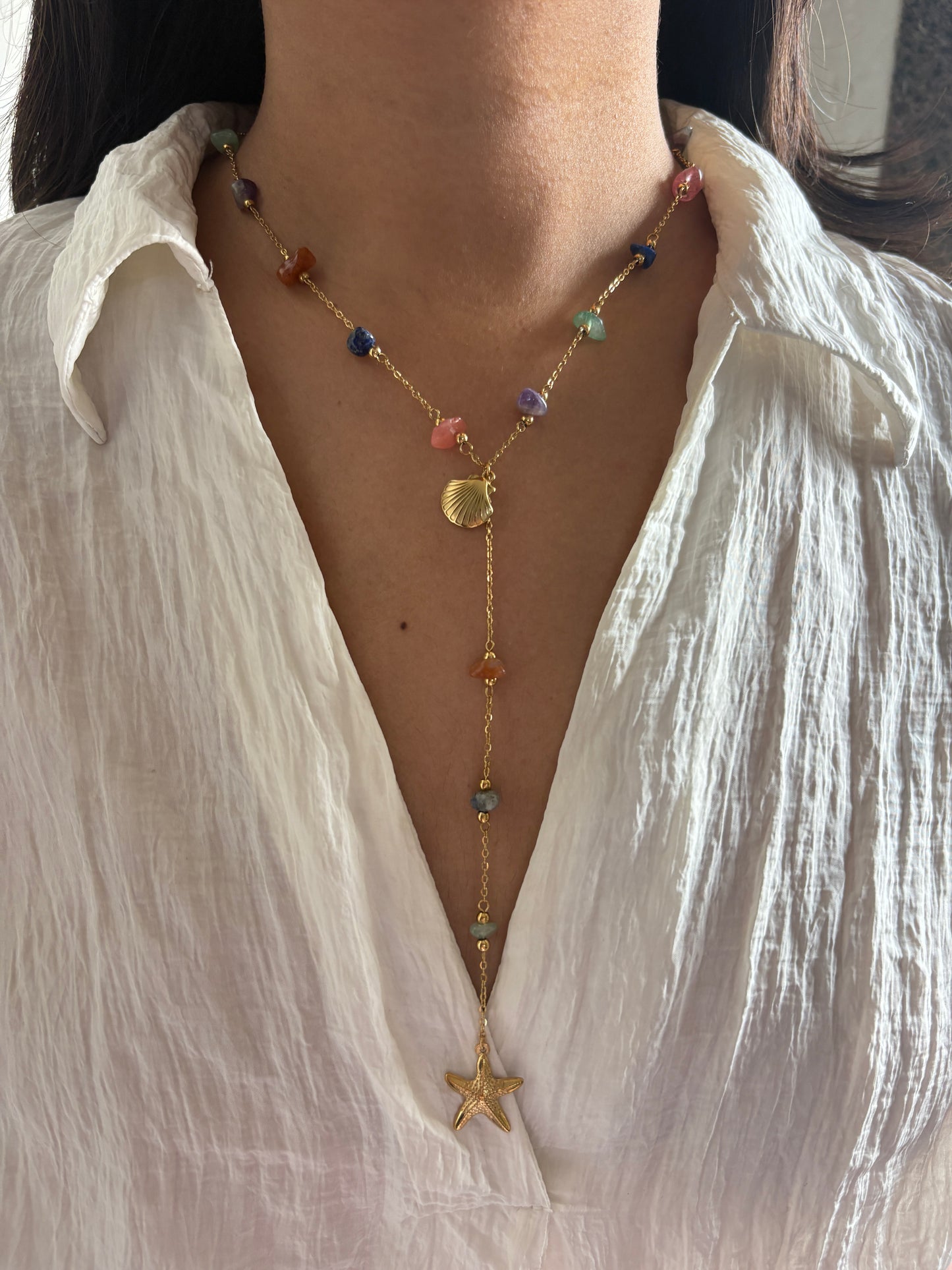 Ocean Breeze Y-Necklace