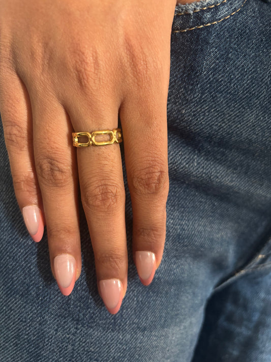 Cuban Band Ring Size(7 & 8)