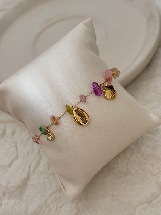 Multi-color Ocean charm Bracelet