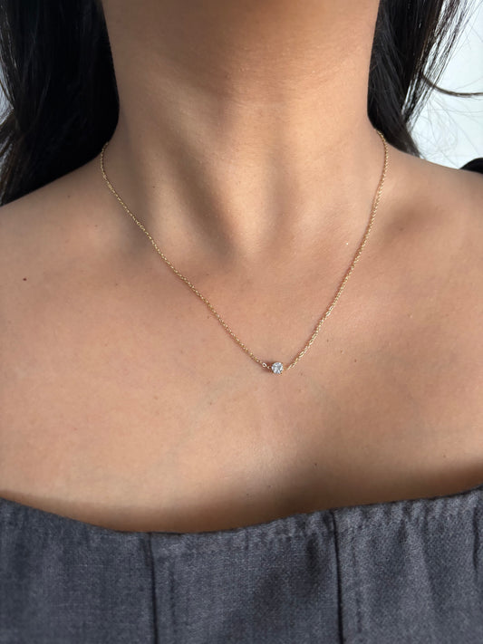 Solitaire Necklace